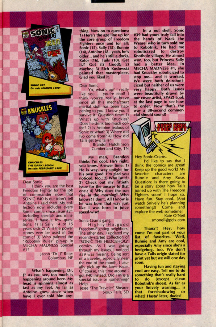 Sonic - Archie Adventure Series May 1997 Page 28